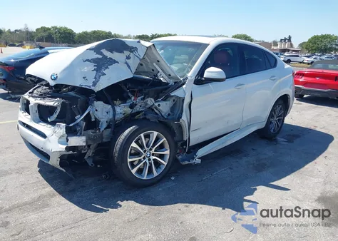 2015 BMW X6 xDrive35I из США, поврежденный, VIN 5UXKU2C59F0N75897